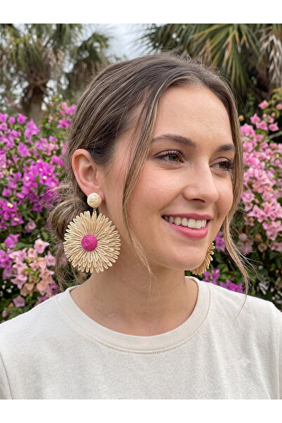 BİJU YILMAZ Bohemian lotus earrings