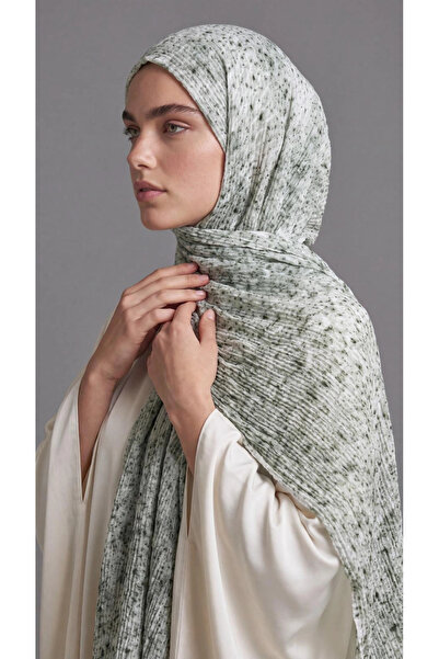 Levidor Muslin Spotted Shawl Mint Green
