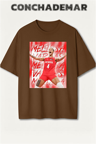 Vordevia Sultans of the Net Printed Premium Oversize Cotton T-Shirt