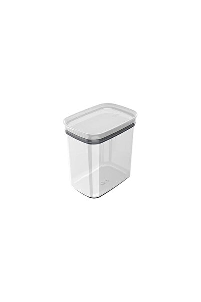 Generic OU Hermetic Rectangular Canister Block, 1.5 Liter Capacity, White