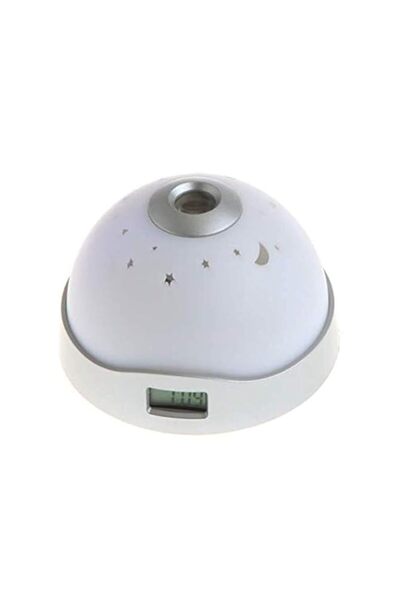Generic Brand Alarm Clock 7 Colors Led Change Star Night Light Magic Projecto...