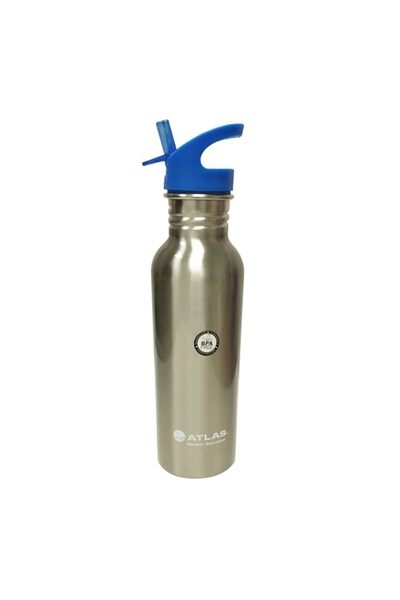 Generic Atlas Water Bottle Sipper S.Steel Blue 0.75 L