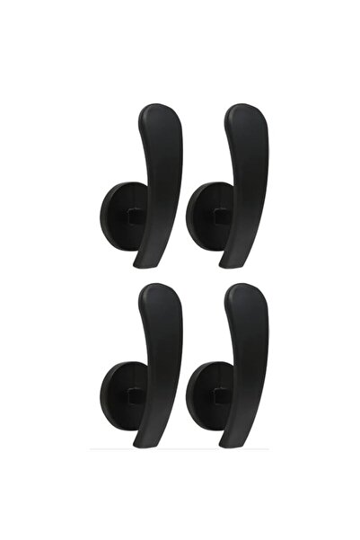 Generic Tazweeq 4 Pcs Curtain Tieback Hooks, Wall Mounted Drapery Tiebacks wi...