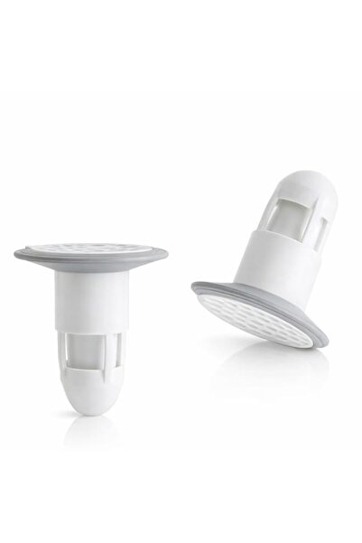 Generic White Shower Drain Backflow Preventer, ABS and Silicone Sewer Core wi...