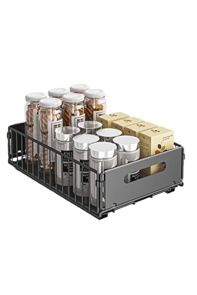 Generic SALADAYS Pull-Out Cabinet Organizer, Heavy-Duty Iron Cabinet Storage ...