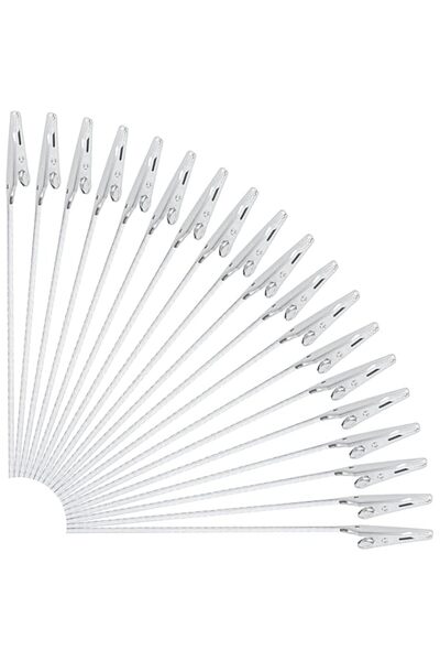 Generic 50PCS Metal Wire Alligator Clamp Long-Tailed Alligator Clip Clasp Pla...
