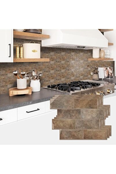 Generic Brand Peel and Stick Wall Tiles, 5 Sheets Marble Effect Tile Stickers...