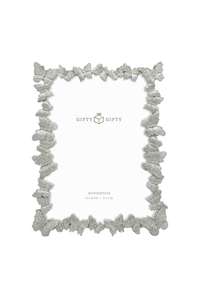 Generic Brand Butterfly Photo Frame / 5x7 in | for Vertical and Horizontal Di...