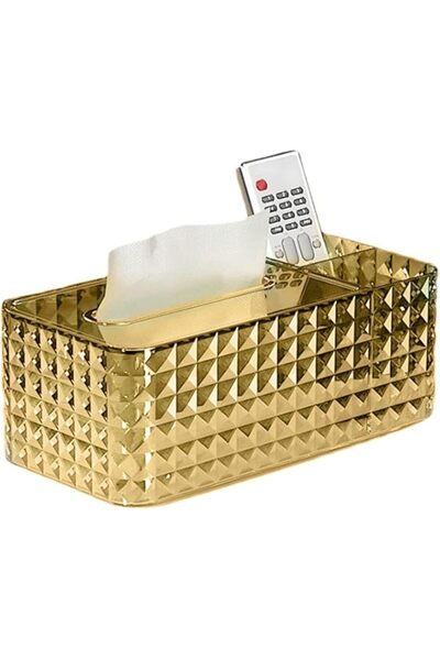 Generic Tissue Box Cover Rectangle Multifunctional Acrylic Tissue Box Holder ...