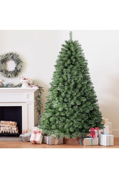 Generic 150CM ChristmasTree, 450 Branchs Tall Plant Natural Fake Tree, 5ft Ar...
