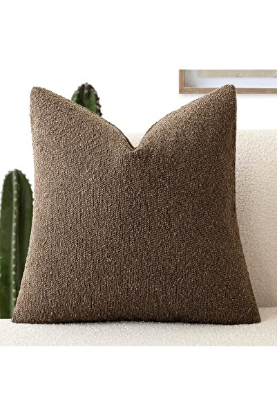 Generic Brand Foindtower Decorative Textured Boucle Throw Pillow Covers Accen...