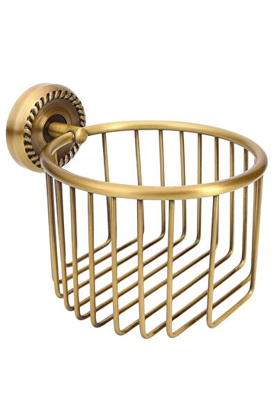Generic Wall Mount Toilet Paper Holder, Vintage Bronze Tissue Dispenser, Anti...