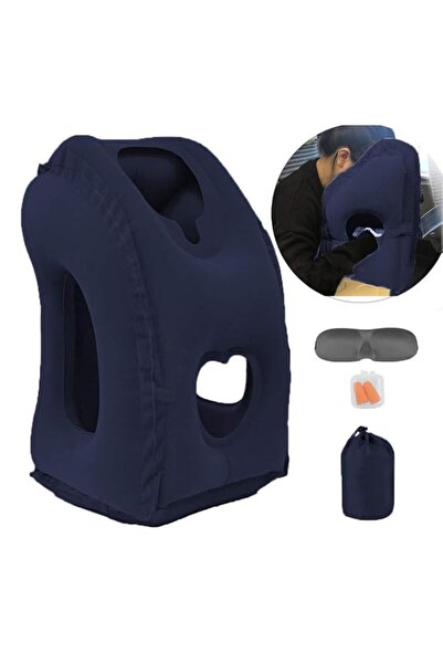 Generic Inflatable Travel Pillow for Airplane, Inflatable Neck Air Pillow for...