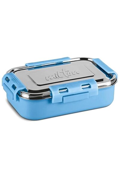 Generic MILTON Steel Flat Insulated Inner Stainless Steel Tiffin Box, Assorte...