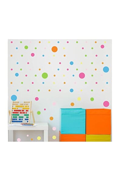 Generic Brand Colorful Polka Dots, Wall Stickers Kids Room Nursery Bedroom De...