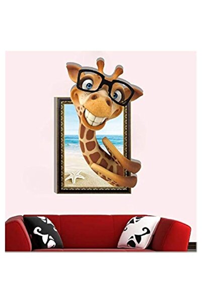 Generic Brand Newsee Decals Giraffe Wall Sticker Removable