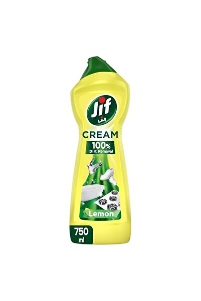 Generic JIF Multipurpose Cream Cleaner, Lemon, 100% Dirt Removal, 750ml
