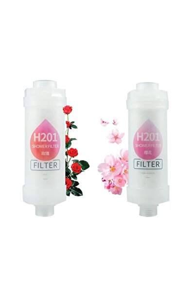Generic 2Pcs Vitamin Shower Filter(Rose + Cherry Blossom), Filters Contaminan...