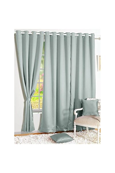 Generic Brand Story@Home Blackout Curtains 7 Feet Long Set of 2 Room Darkenin...