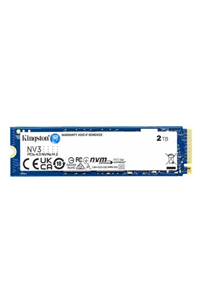 Kingston NV3 2 TB 6000/5000MB/s PCIe 4.0 NVME SSD SNV3S/2000G
