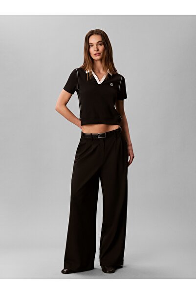 Calvin Klein SS COLOR BLCK 2X2 BABY RIB POLO