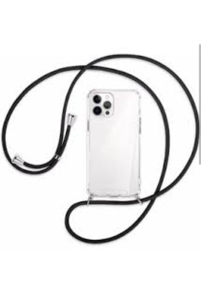 iPhone 11 İpli kılıf Şeffaf
