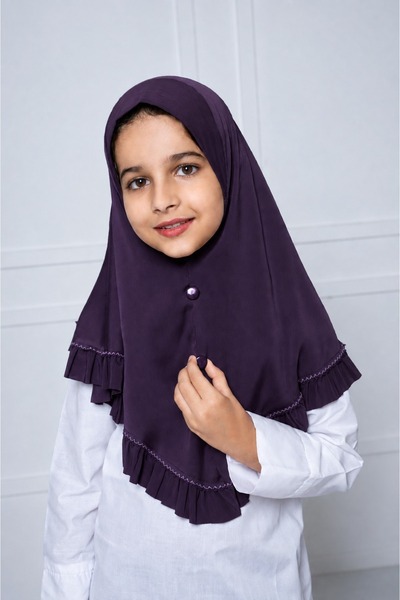 Linda Hijab Hijab for Kids – Stylish Modest Islamic Headscarf for Muslim Girl...