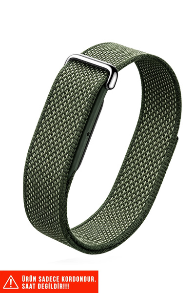 Nezih Case Google Fitbit Air Uyumlu Kumaş Hasır Tasarımlı Sportif Örgülü Kordon
