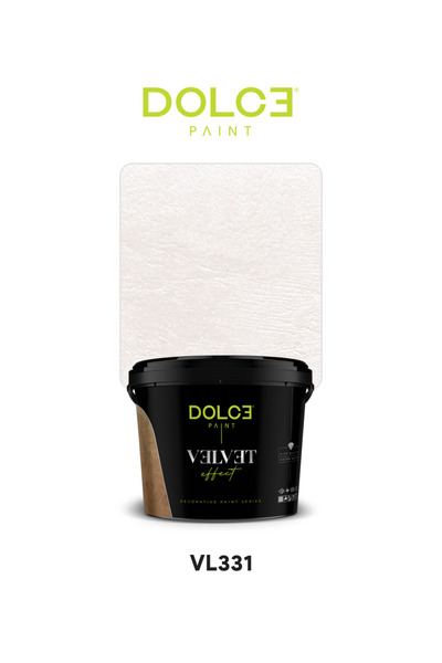 dolce boya Dolce Velvet Effect — Süet Dokulu Dekoratif Boya, Kadife Efekt Duv...