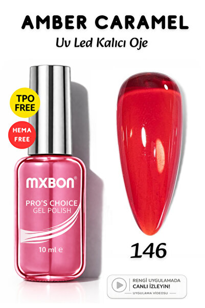 Venalisa Uv Led Kalıcı Oje 10 ml Hema & TPO Free Caramel Amber Transparan - 146