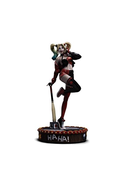 Iron Studios DC Comics - Χάρλεϊ Κουίν (Γοτθάμ Σίρενς) Άγαλμα Κλίμακας Τέχνης ...