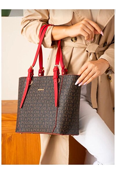 Just Polo Original Women's Large Size Hand and Shoulder Bag