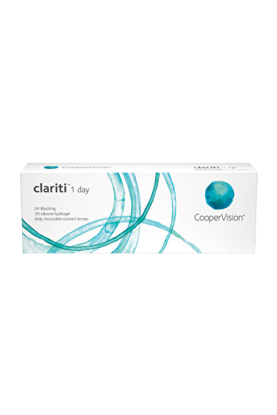 CooperVision Clariti 1 Day Pack Of 30, Daily Disposable Contact Lenses, Clear Contact Lenses