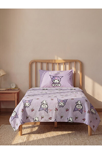 LC Waikiki Two Mt Shop Quality Kuromi Printed Single Girl's Pique Set