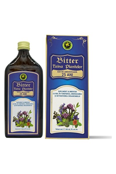 Hypericum Plant Bitter taina plantelor fara alcool 500ml