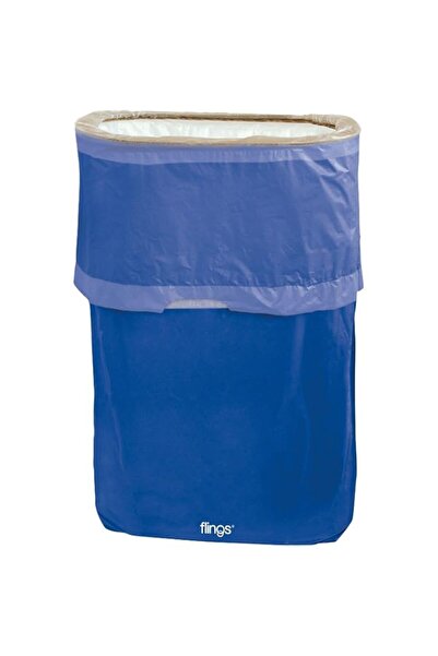 Generic amscan Royal Blue Flings Pop-Up Trash Bin Value Pack | 5 Ct.