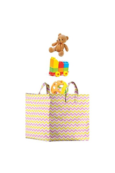 Generic Polka Tots Toy Storage Canvas Box - Zic Zac