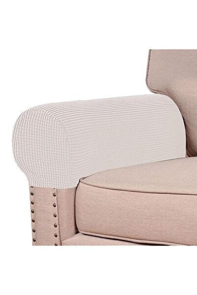 Generic 2PCS Stretch Armrest Covers for Sofas Couch Arm Covers for Sofa Spand...