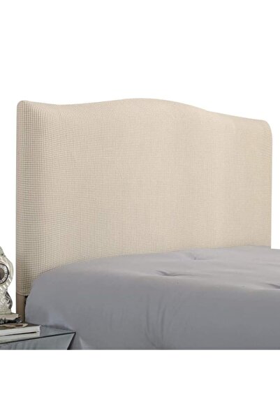 Generic Stretch Solid Color Headboard Slipcover - Dustproof Bed Headboard Cov...