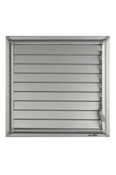 Alüminyum menfez 40x40 Eloksal Alüminyum Yüzeysel Yapıştırma Menfez