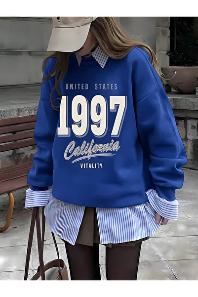 New Shine California 1997 Printed Women's Sweatshirt