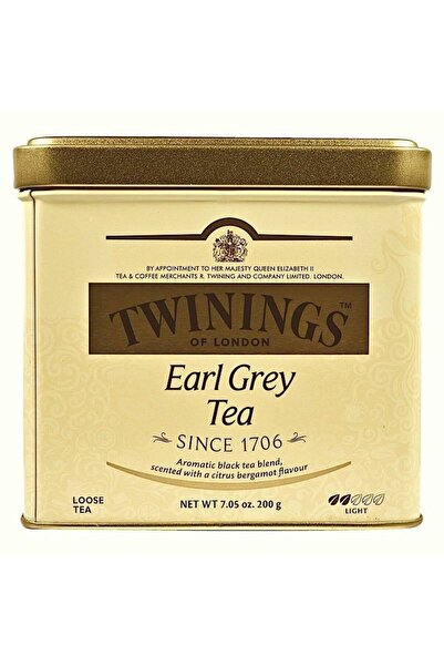 TEA شاي توينينغز الأسود إيرل جراي في علبة معدنية 200 جرام