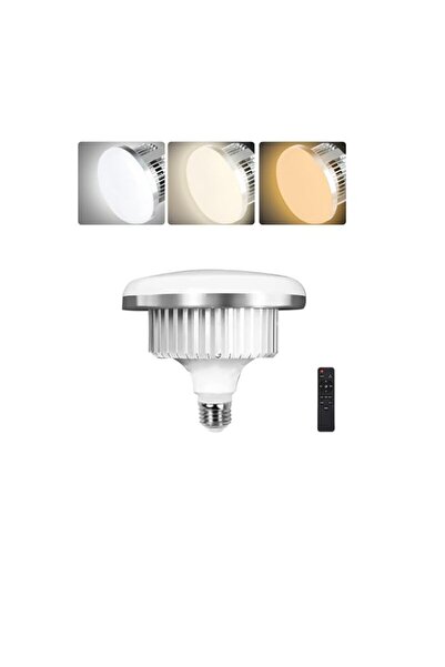 Generic 85W Photography LED Light Bulb 3000-6000K Dimmable Tri-Color, E27 Soc...