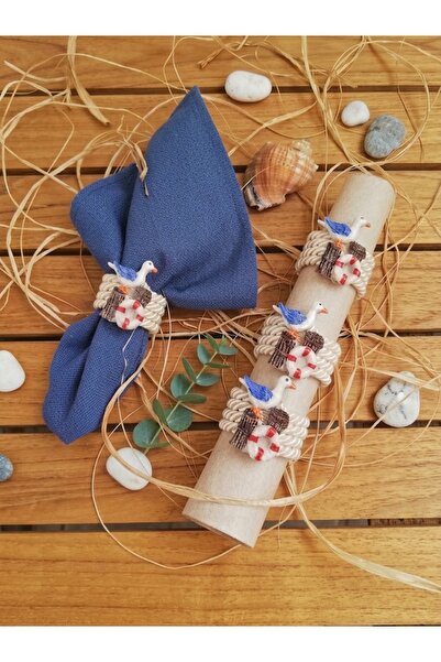 DİGGO Kordon Martı 6-Piece Napkin Rings