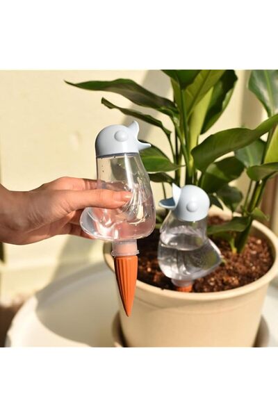 Generic Tazweeq Bird-Shaped Automatic Watering Device, Indoor Plant Self-Wate...