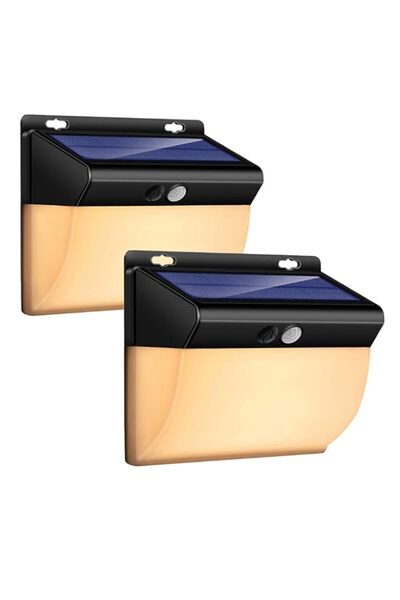 Generic Seeway Solar Lights Outdoor, 3 Working Modes Warm Light 52 LED Solar ...