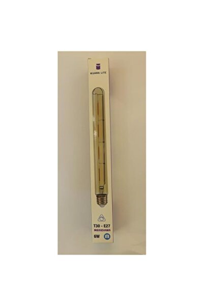 Generic Premium Omnium Amber Led Filament Dimmable Light Led T30 6 Watts E27 ...