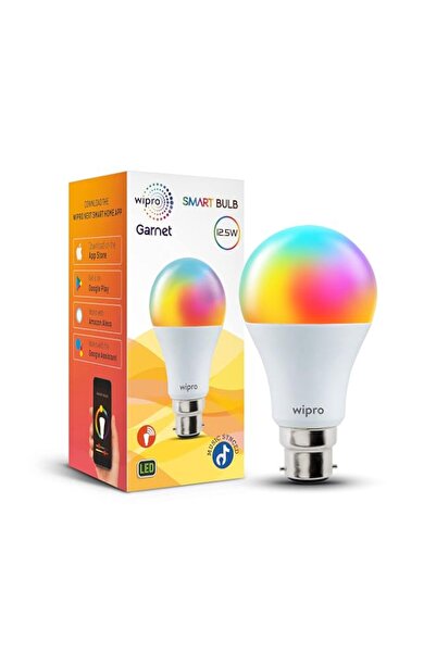 Generic Wipro 12.5W B22D Wi-Fi Smart LED Bulb with Music Sync | Voice Control...