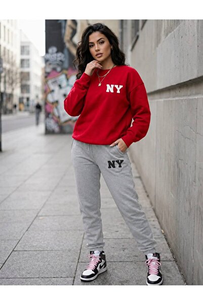 CLOTHES33 Zero Collar Sweatshirt 2-Piece Combination Winter Shardonlu Writing...