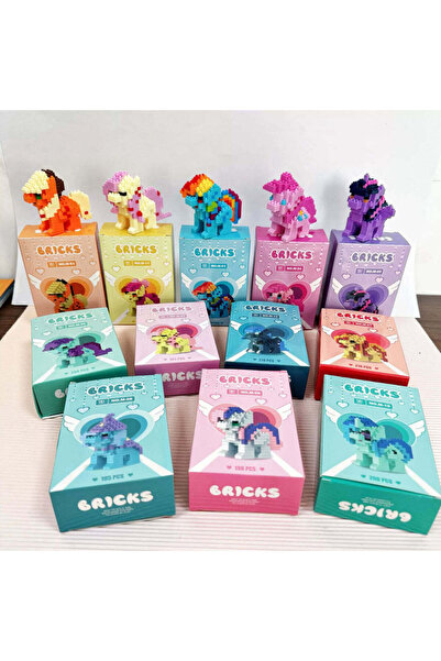 womistore Pony Bricks Blok Yapı Taşı Figür (Rastgele 1 Model Gönderilir)